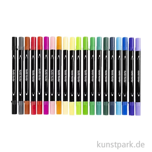 Artikelbild 2 des Artikels “Textilstifte mit Doppelspitze, 20 Stifte sortiert “