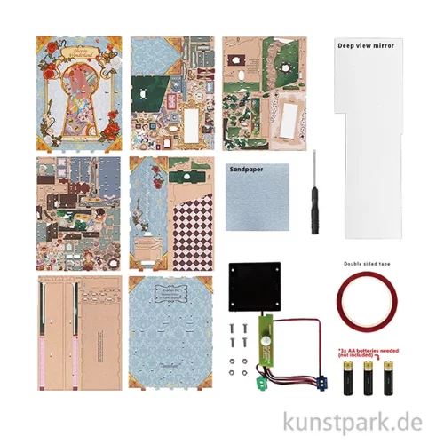 Artikelbild 2 des Artikels “TONECHEER Book Nook - Alice in Wonderland “