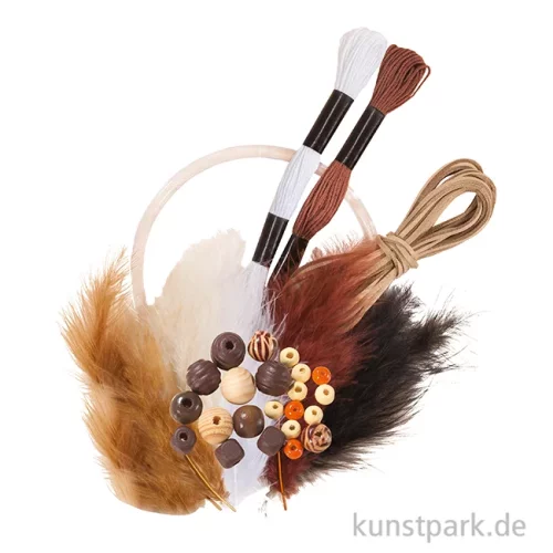 Artikelbild 2 des Artikels “Traumfänger Bastelset - Ethno, 35 Teile “