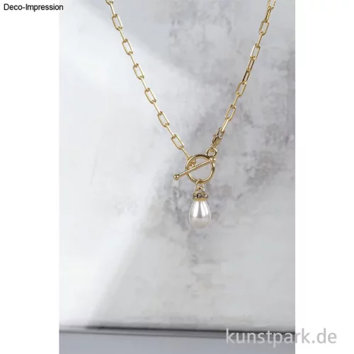 Artikelbild 2 des Artikels “Tropfen Charms, Gold, 6x8+6x12+8x16+10x14 mm, 4 Stück “