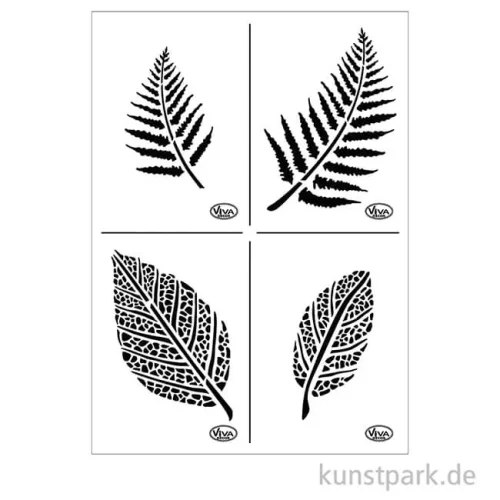 Artikelbild 2 des Artikels “Viva Decor Universal-Schablone A4 - Blätter “
