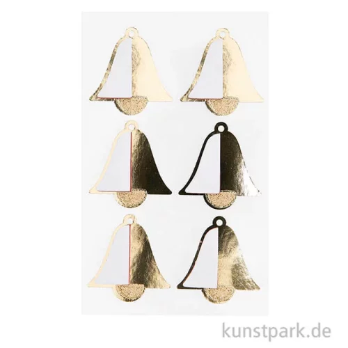 Artikelbild 2 des Artikels “Wabenpapier Sticker - Glocken “