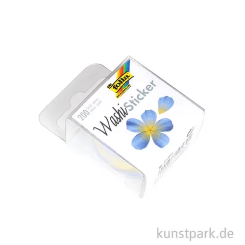 Artikelbild 2 des Artikels “Washi-Sticker - Blüten Blau, 200 Stück “