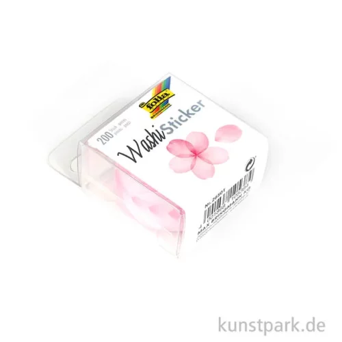 Artikelbild 2 des Artikels “Washi-Sticker - Blüten Rosé, 200 Stück “