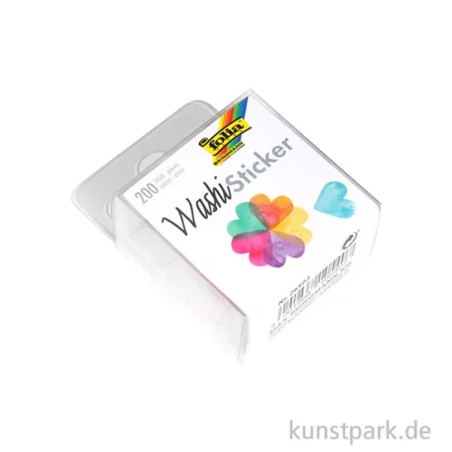 Artikelbild 2 des Artikels “Washi-Sticker - Herzen, 200 Stück “