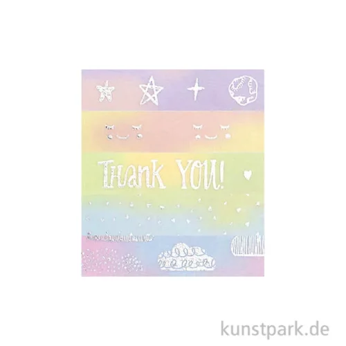 Artikelbild 2 des Artikels “Washi-Tape Hotfoil - RAINBOW, 10 mm, 5er Set, je 5 m “