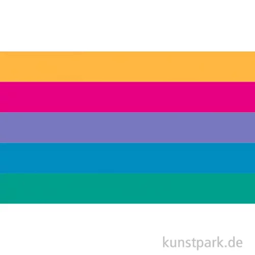 Artikelbild 2 des Artikels “Washi-Tape Set - BASIC Colours, 10 mm, 5 Rollen, je 10 m “