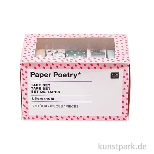 Artikelbild 2 des Artikels “Washi Tape Set - Hygge Plants, 5 Stück, je 10 m “