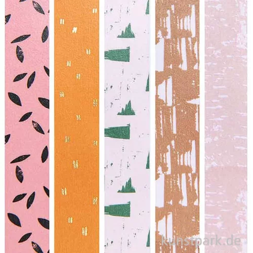 Artikelbild 2 des Artikels “Washi Tape Set - Nature Matters Struktur, 5 Stück, je 10 m “