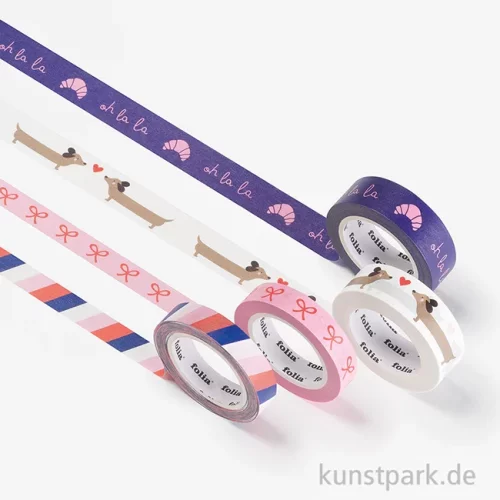Artikelbild 2 des Artikels “Washi-Tape Set - PARISIENNE, 4 Rollen, je 10 m “