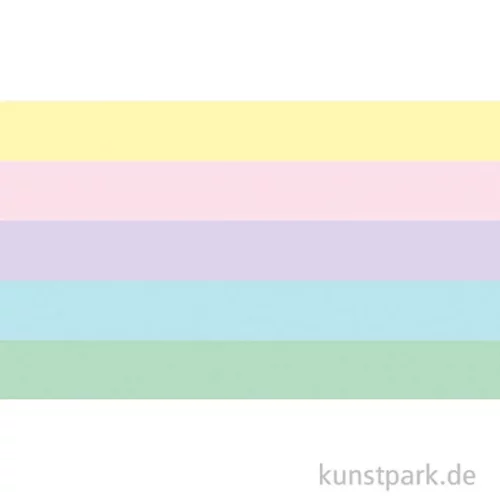 Artikelbild 2 des Artikels “Washi-Tape Set - PASTELL, 10 mm, 5 Rollen, je 10 m “