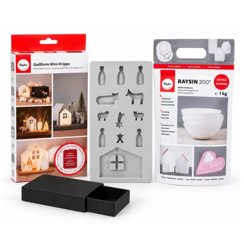 Artikelbild 2 des Artikels “Weihnachtsbastelset - Mini Krippe gießen “