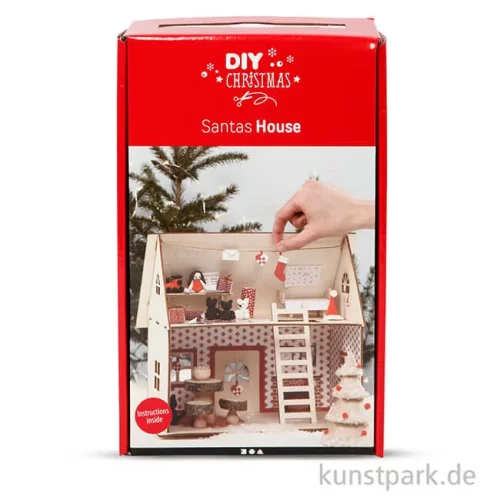 Artikelbild 2 des Artikels “Weihnachtsmann-Haus Materialset mit umfangreichem Zubehör “