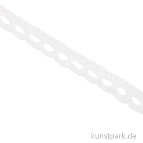 Artikelbild 2 des Artikels “Weiße Häkelborte, Breite 10 mm, Länge 10 m “