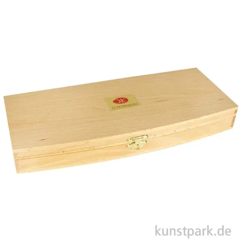 Artikelbild 2 des Artikels “White Nights Aquarell-Holzkasten mit 24 ganzen Näpfchen und Pinsel “