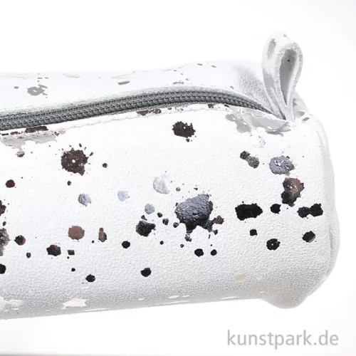Artikelbild 2 des Artikels “Wildleder-Etui - Splash, Silber, Rund “