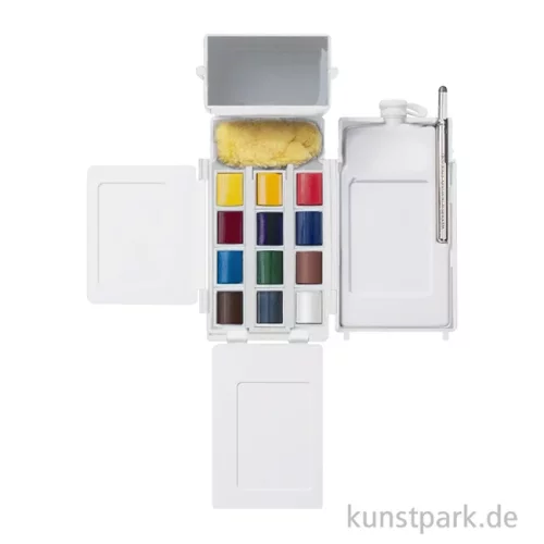 Artikelbild 2 des Artikels “Winsor & Newton Aquarell Field Box mit 12 halben Näpfen “