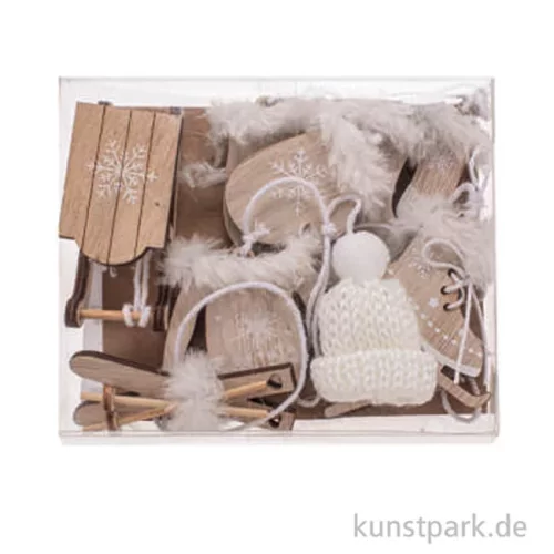 Artikelbild 2 des Artikels “Winterhänger-Set, Baumschmuck Natur, 10-teilig “