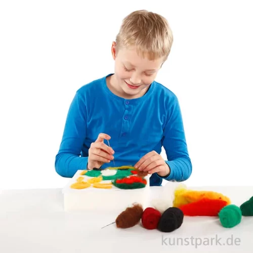 Artikelbild 2 des Artikels “XXL Set - Bastelmaterial zum Filzen für ca. 20 Personen “