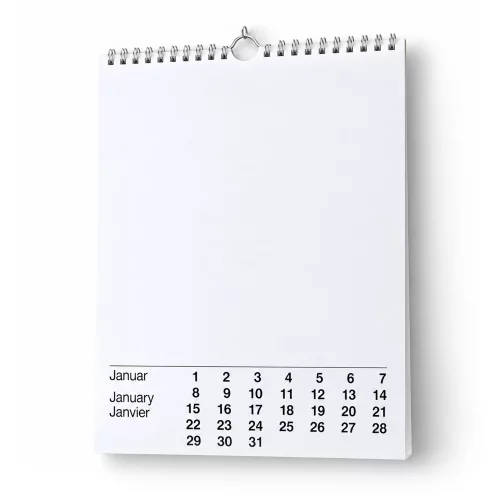 Artikelbild 2 des Artikels “Zeichenkalender - Weiß, DIN A4 “