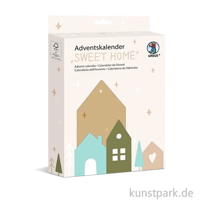 Artikelbild 3 des Artikels “Adventskalender Bastelset - Sweet Home “