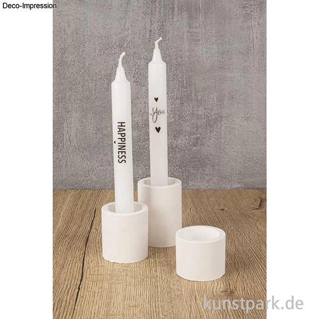 Artikelbild 3 des Artikels “Bastelset für 3 Raysin Kerzenhalter, inklusive Kerzen-Transferfolie “