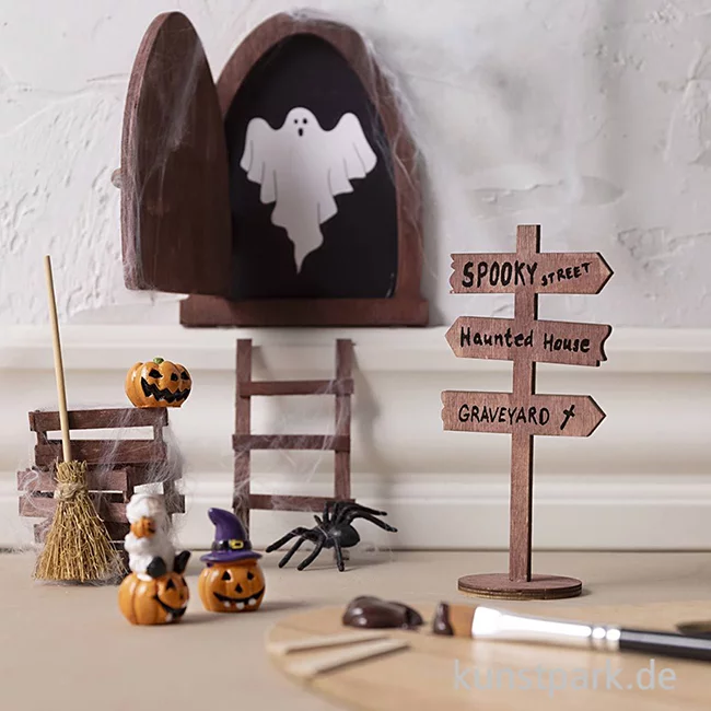 Artikelbild 3 des Artikels “Bastelset Halloween-Tür mit viel Zubehör “