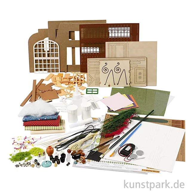 Artikelbild 3 des Artikels “Bastelset Miniatur-Zimmer - Garten, mit umfangreichem Zubehör “