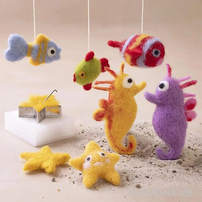 Artikelbild 3 des Artikels “Bastelset Nadelfilzen mit viel Zubehör - Tiere im Wasser “