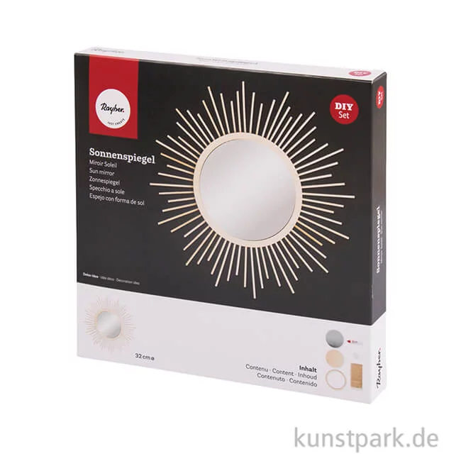 Artikelbild 3 des Artikels “Bastelset Sonnenspiegel klein - 32 cm, Spiegel 15 cm “