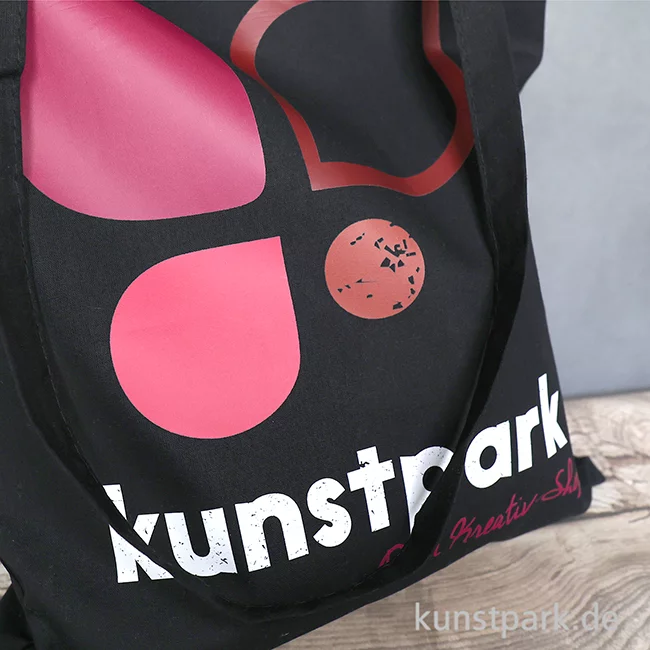 Artikelbild 3 des Artikels “Baumwolltasche, Schwarz, Bedruckt, Design, kunstpark “