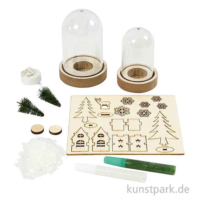 Artikelbild 3 des Artikels “Bausatz für 2 Glasglocken mit umfangreichem Zubehör “