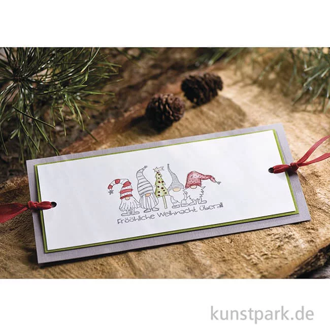 Artikelbild 3 des Artikels “Butterer Stempel - Es wichtelt, Holz, 6 x 10 cm “