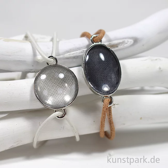 Artikelbild 3 des Artikels “Cabochon Fingerring Rund - dm 27mm - Silber “