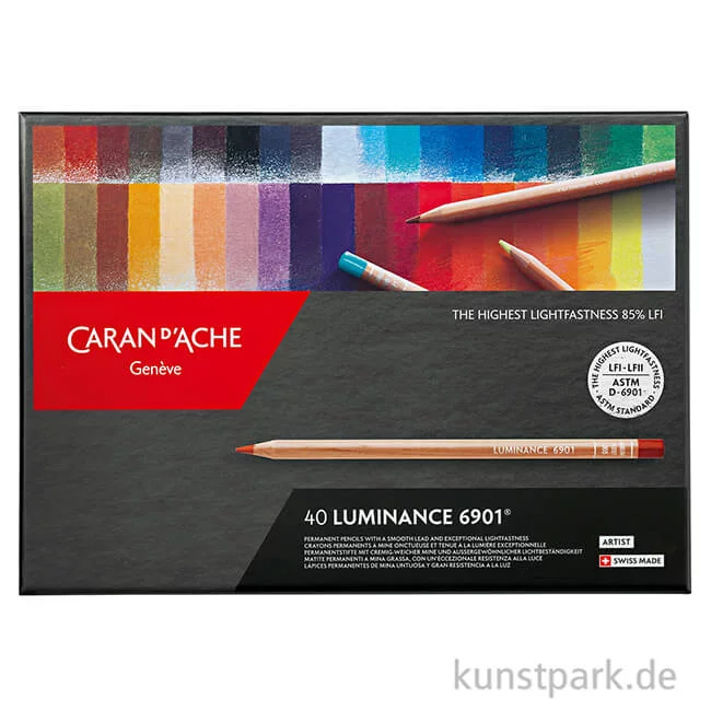 Artikelbild 3 des Artikels “Caran d'Ache - Luminance 6901, 40 Farbstifte im Set “