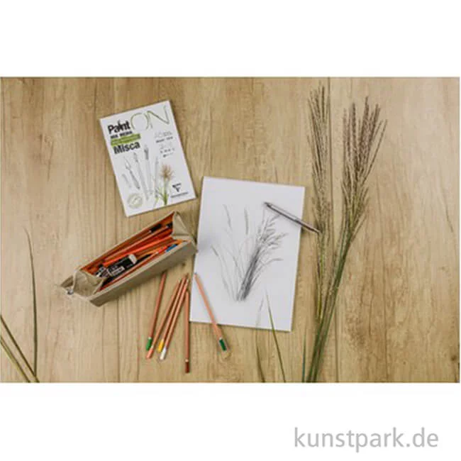 Artikelbild 3 des Artikels “Clairefontaine Paint'ON MISCA Mixed Media Block, 250g, 15 Blatt “