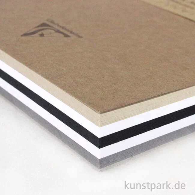 Artikelbild 3 des Artikels “Clairefontaine Paint'ON Zeichenpapier MIX, 250 g, 50 Blatt “