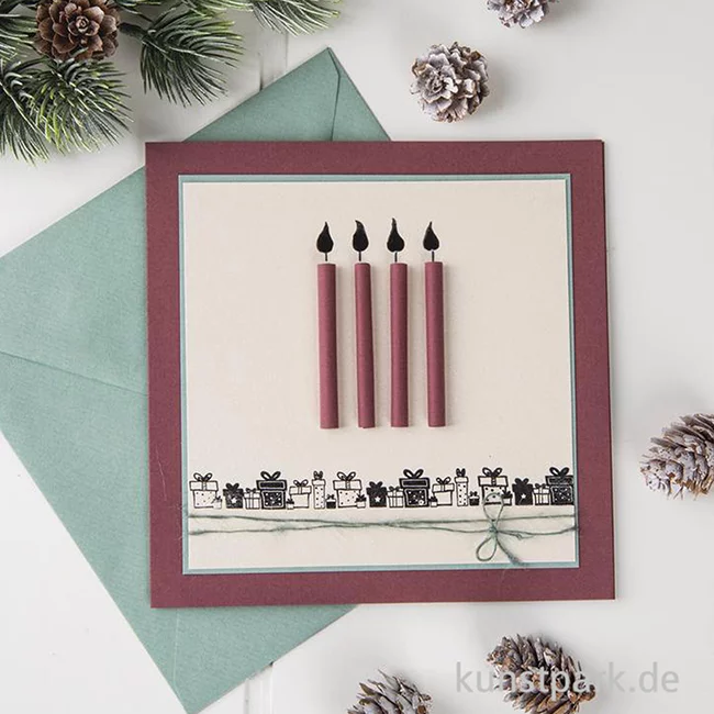 Artikelbild 3 des Artikels “Clear Stamps - Weihnachtsbordüren, 102,5 x 97 mm, 5 Motive “