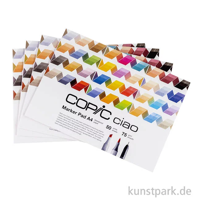 Artikelbild 3 des Artikels “COPIC ciao Marker Pad, DIN A4, 50 Blatt, 75 g/m² “
