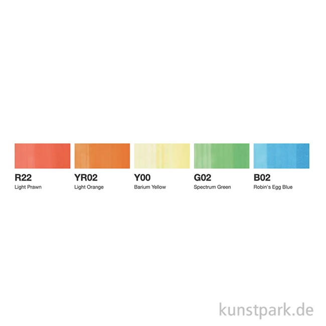 Artikelbild 3 des Artikels “COPIC Doodle Kit - Rainbow, 7 Stifte “