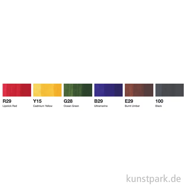 Artikelbild 3 des Artikels “COPIC Sketch Set - Bold Primaries, 6 Marker “