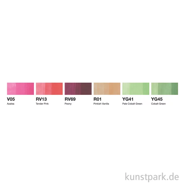 Artikelbild 3 des Artikels “COPIC Sketch Set - Floral Favorite, 6 Marker “