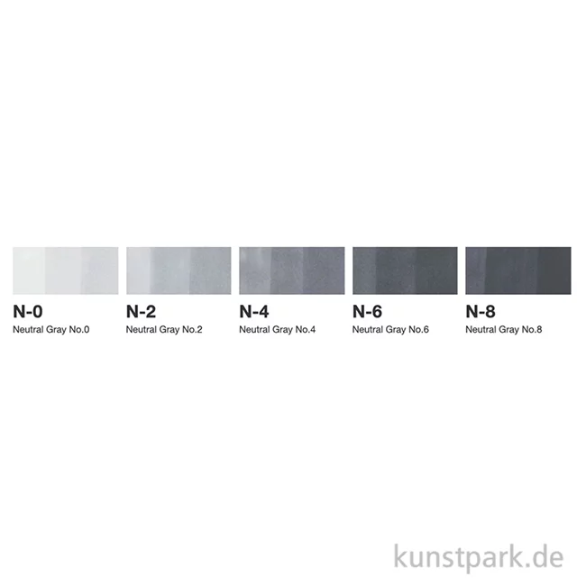 Artikelbild 3 des Artikels “COPIC Sketch Set - Sketching Grays, 6 Stifte “