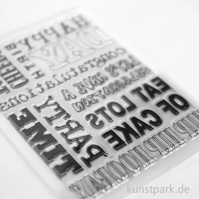 Artikelbild 3 des Artikels “CraftEmotions Clear Stamps - Hintergrund Party, DIN A6 “