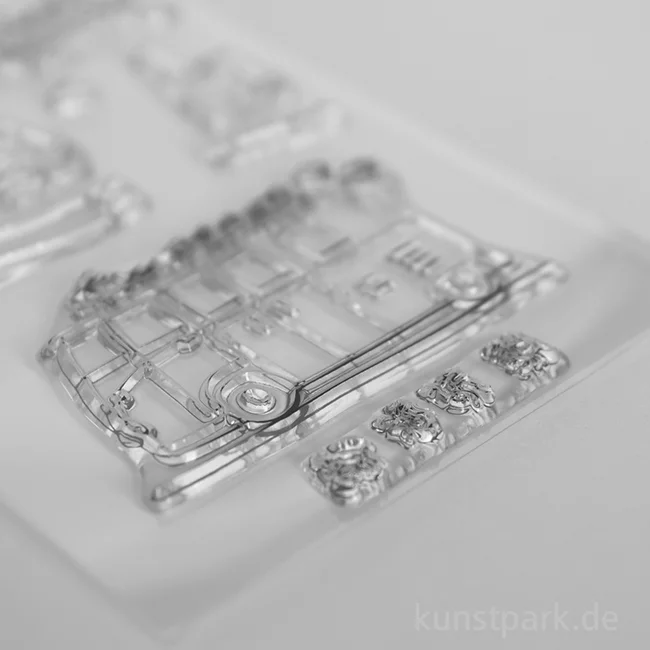 Artikelbild 3 des Artikels “CraftEmotions Clear Stamps - Xmas Autos, DIN A6 “