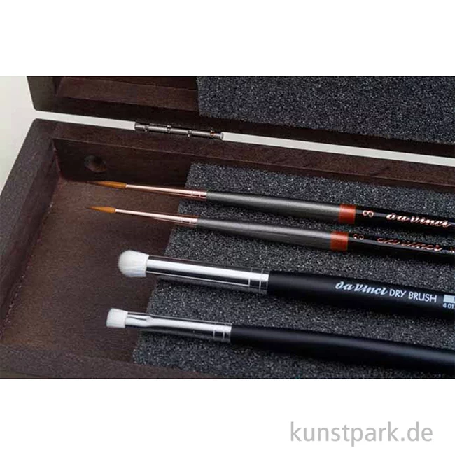 Artikelbild 3 des Artikels “da Vinci Pinselschatulle mit 4 Miniaturpinseln “