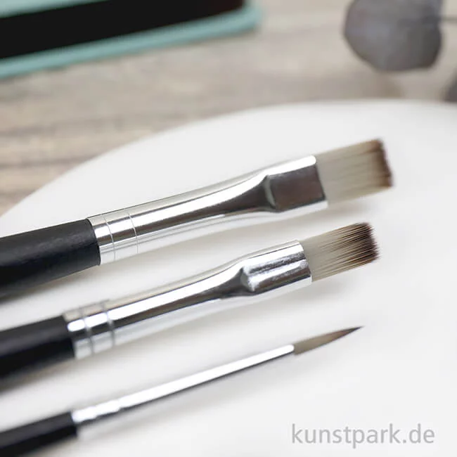 Artikelbild 3 des Artikels “da Vinci SYNTHETICS Pinselset mit 3 Pinseln “