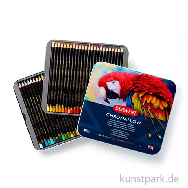 Artikelbild 3 des Artikels “Derwent CHROMAFLOW Farbstifte - 36er Set “