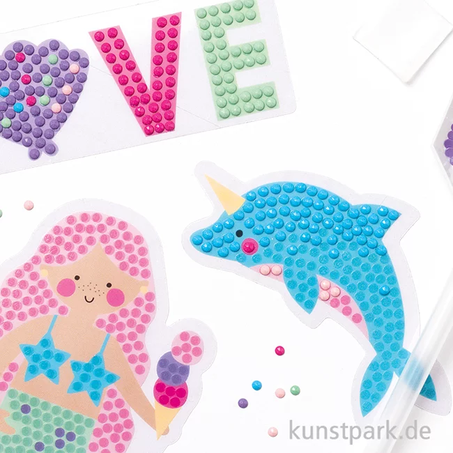 Artikelbild 3 des Artikels “Diamond Painting Set - Sticker, Mermaid “