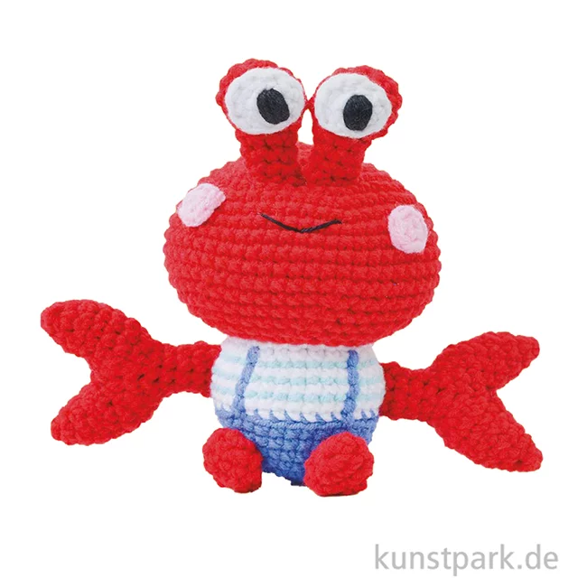 Artikelbild 3 des Artikels “DIY Häkelset - Krabbe Amigurumi Kit “